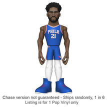 NBA Joel Embiid 12&quot; Vinyl Gold Chase Ships 1 in 6 - £55.62 GBP