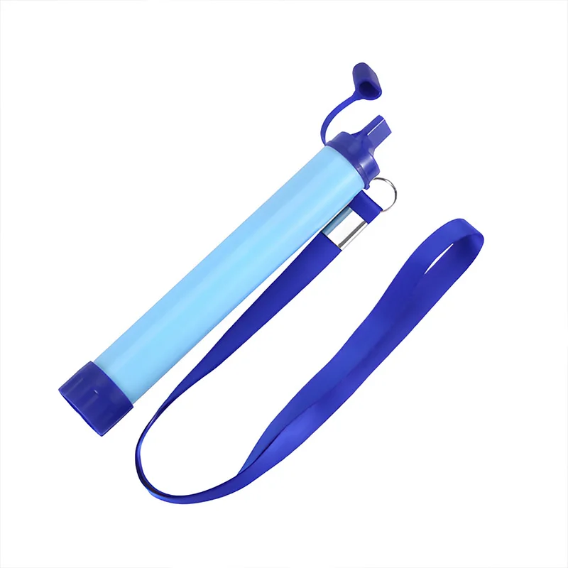 Personal Water Filter Straw Outdoor Survival Emergency Direct Drinking Water - £20.25 GBP