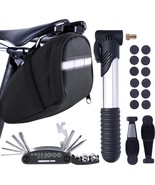 Maspoder Bike Repair Kit, Bike Tire Tool Kit With Mini Pump, Saddle Bag, - £26.67 GBP