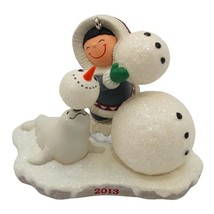 Frosty Friends #34 Series 2013 Hallmark Ornament - £19.53 GBP