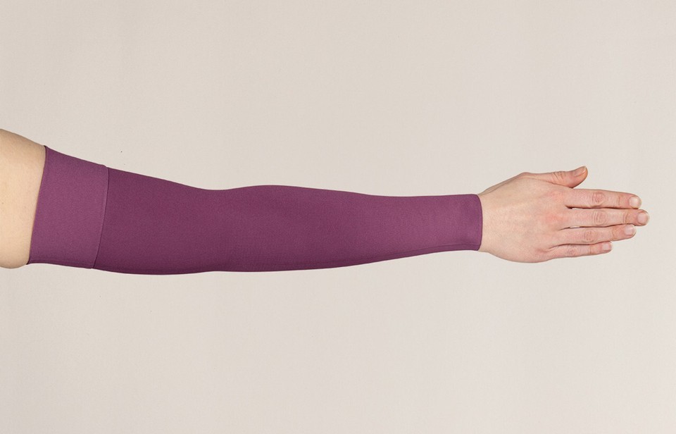 PURPLE Compression Sleeve by LYMPHEDIVAS, ANY SIZE &amp; LEVEL, New - $68.00