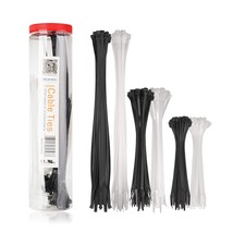 Cable Matters 200-Pack Indoor and Outdoor 6, 8,12-Inch Self-Locking Nylon Zip Ti - £14.93 GBP