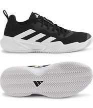 Adidas Barricade Clay Men&#39;s Tennis Shoes Sports Training Shoes Black NWT ID1558 - £111.87 GBP