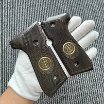 Beretta Grips 92/96 Wood Grips for 92FS &amp; 92F Premium Medallion Grips W/... - $49.49