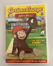 Curious George: Plays Ball dvd Frank Welker With Tall Case - $5.57