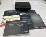2012 Hyundai Sonata Owners Manual Handbook Set with Case OEM D04B24046 - £14.15 GBP