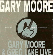 Garry Moore &amp; Greg Lake Live Rock Collection 12 Tracks Cd - £11.93 GBP