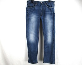 Levi&#39;s® 505 Regular Fit Straight Leg Jeans Men&#39;s Sz 36 Waist x 32 Inseam Denim - £21.77 GBP