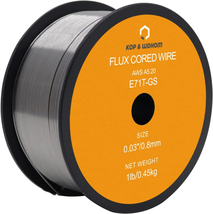 Gasless Flux Core Mig Wire, Mild Steel E71TGS 0.8Mm-Diameter Flux Core Mig  - £14.87 GBP