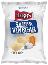 Herr's Salt & Vinegar Potato Chips - 8.5 Oz. (4 Bags) - $35.59