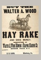 Buy the Walter A. Wood Hay Rake 20 x 30 Poster - £20.43 GBP