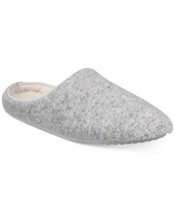 $30 Charter Club Sweater Knit Slippers With Memory Foam Gray Small (5-6) - £6.03 GBP