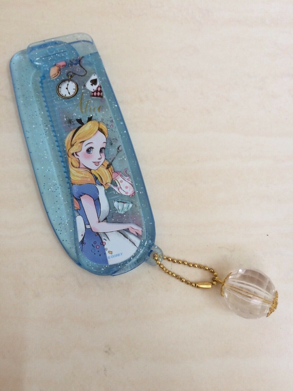 DisneyStore Alice in wonderland Comb. Blue THEME. Rare Item - $19.99