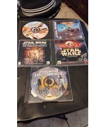 Star Wars Lucas Phantom Racer Force Squadron Monopoly PC CD Roms Lot 5 G... - $78.34 CAD
