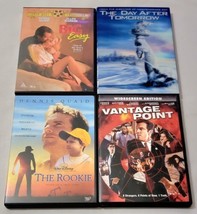 The Big Easy, Vantage Point, The Rookie &amp; The Day After Tomorrow DVD Lot - £7.54 GBP