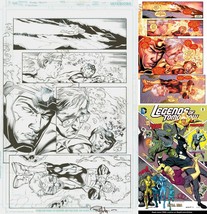 Gerry Conway Firestorm Legends of Tomorrow #3 Pg. 6 Original Art Eduardo... - £203.83 GBP