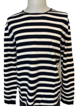 Matinique Akio C Dark Navy &amp; White Striped Sweater, Men&#39;s Size XL, NWT - €28,33 EUR