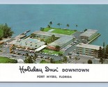 Aerial View Holiday Inn Motel Fort Myers Florida FL UNP Chrome Postcard P5 - $3.91