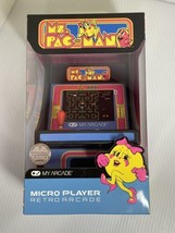 New Sealed Micro Player (TM) Retro Mini Arcade Machine Ms. Pac-Man (TM) - £14.61 GBP