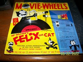 1960 Pat Sullivan&#39;s Felix the Cat Movie Wheels Record Set Excellent condition - £43.95 GBP