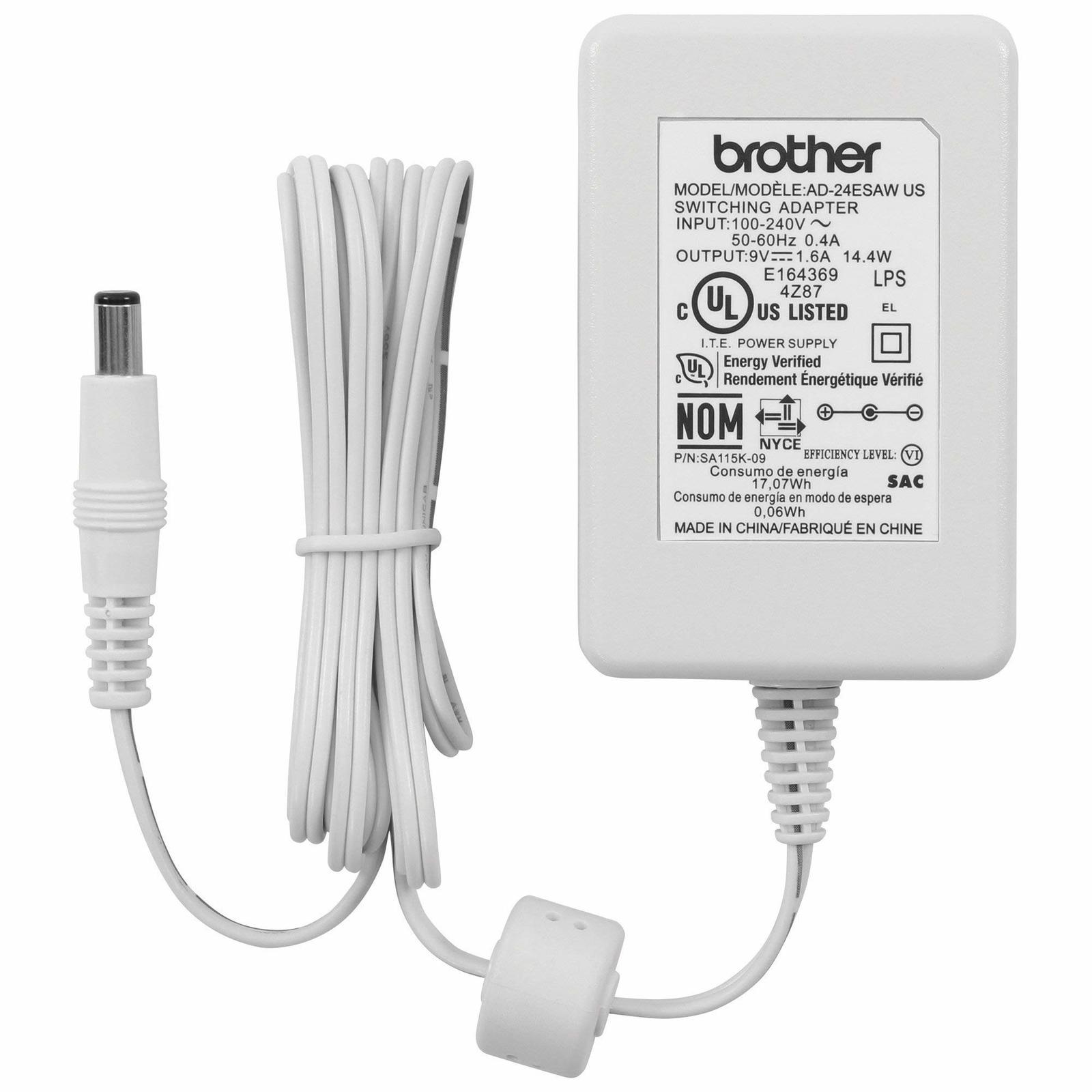 Brother Genuine AD24ESAW White AC Power Adapter for Select Brother P-Touch Label Item image 4