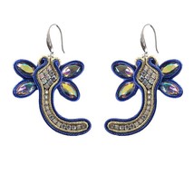 KpacoTa Fashion dragonfly Earrings for women cute animal Soutache Jewelry Handma - £15.42 GBP