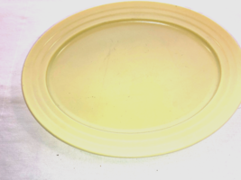 Vintage Moderntone Yellow Platonite 12 Inch Platter Mint - £12.05 GBP