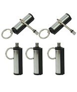 5pc Emergency Fire Starter Permanent Match Striker Torch Lighters W Key ... - £20.56 GBP