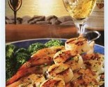 Red Lobster Restaurant It&#39;s the Season for Grilling Menu 2008 - $17.82