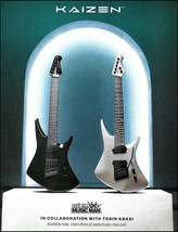 Ernie Ball Music Man Signature Tosin Abasi guitar advertisement 2022 ad print - £3.36 GBP
