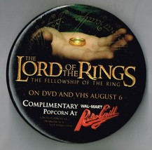 Lord Of the Rings the fellowship of the Movie Pin Back Button Pinback - $9.55