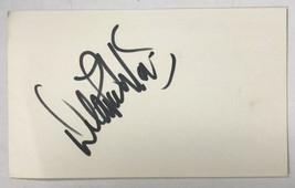 Dean Paul Martin (d. 1987) Signed Autographed Vintage 3x5 Index Card - $19.99