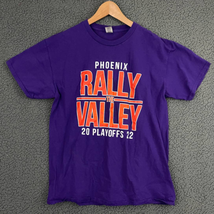 Phoenix Suns Rally the Valley 2022 Playoffs T-Shirt Tee LARGE Short Slee... - £7.46 GBP