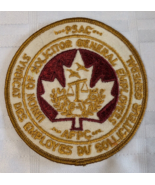 PSAC UNION OF SOLICITOR GENERAL EMPLOYEES SEW ON PATCH CANADA CANADIAN - $23.19 CAD