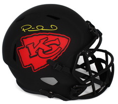 Patrick Mahomes Autographed Kansas City Chiefs Eclipse Full Size Helmet Beckett - £1,032.72 GBP