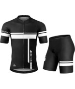 The Men&#39;S Inbike Cycling Jersey Set With 3D Padded Shorts Is A Reflective, - $71.67 CAD