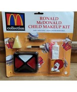 Vintage 1998 Ronald McDonald Collection Child Makeup Kit Rubie&#39;s Costume... - $983.90 MXN