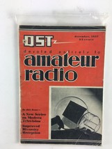 December 1937 QST Amateur Radio Magazine A New Series on Modern Television - £8.83 GBP