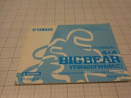 OEM Yamaha Owners Manual YFM400FWNM C 4X4 Big Bear 400  11626-13-22 5FU-... - $25.14