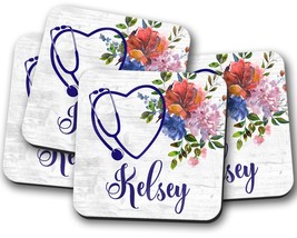 Gift For Nurse, Personalized Coaster, Medical Assistant Gift, Nurse Coas... - £3.97 GBP