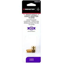 RT ANGLE COAX F ADAPTER - $24.04 CAD