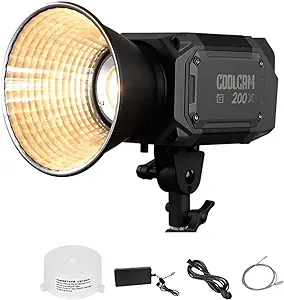 Coolcam 200X Cob Led Video Light,220W High Power Bi-Color 2700K To 6500K... - $535.99