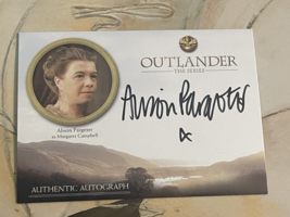 Outlander Season 3 Autograph Card AP Alison Pargeter as Margaret Campbell - $276.02 MXN