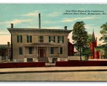 First White House of the Confederacy Montgomery Alabama AL DB Postcard O20 - $4.90