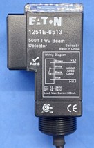 Eaton 1251E-6513 Photoelectric Sensor,Rectangl,Thru-Beam - £94.42 GBP