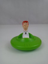 Vintage 1989 Wendy&#39;s Kids Meal Toy Jetson&#39;s Green Space Vehicle George. - £4.57 GBP