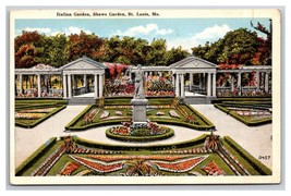 Italian Garden Shows Garden Park St Louis Missouri MO UNP WB Postcard Z10 - £2.28 GBP