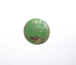 Sms Aux 50 Year Service Lapel Badge Pin 1931-1981 - £5.17 GBP