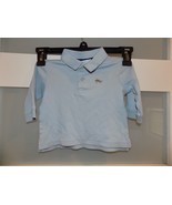 Janie &amp; Jack Light Blue Airplane LS Polo Shirt Size 3/6 Months Boy&#39;s - €9,41 EUR
