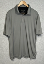 David Taylor Pro Polo Mens Size Large Gray Golf - £8.59 GBP